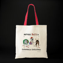 Nothin' Butt A Catahoula Christmas bags