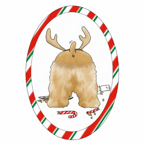 nothin butt a cocker christmas ornament cut outs zazzle nothin butt a cocker christmas ornament cut outs zazzle