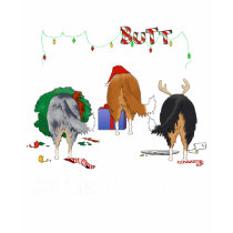 Nothin' Butt A Collie Christmas t-shirts