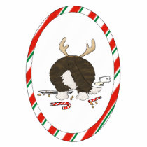Nothin' Butt A Corgi Christmas Ornament photo sculptures