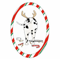 Nothin' Butt A Dalmatian Christmas Ornament photo sculptures by NothinButtDogs Nothin' Butt A Dalmatian Christmas Ornament photo sculptures