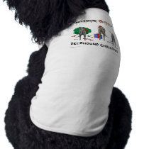 Nothin' Butt A Deerhound Christmas pet clothing