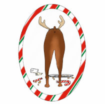 Nothin' Butt A Doberman Christmas Ornament photo sculptures