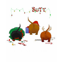 Nothin' Butt A Doxie Christmas t-shirts