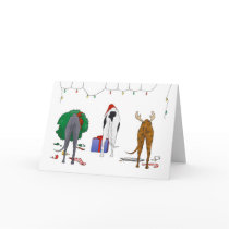 Nothin' Butt A Greyhound Christmas cards by NothinButtDogs Nothin' Butt A Greyhound Christmas cards
