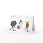 Nothin' Butt A Greyhound Christmas Greeting Cards