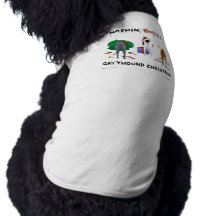 Nothin' Butt A Greyhound Christmas Dog Tee