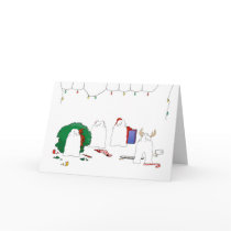Nothin' Butt A Maltese Christmas cards by NothinButtDogs Nothin' Butt A Maltese Christmas cards