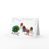 Nothin' Butt A Min Pin Christmas cards