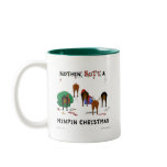 Nothin' Butt A Min Pin Christmas mugs