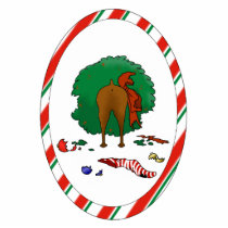 Nothin' Butt A Min Pin Christmas Ornament photo sculptures by NothinButtDogs Nothin' Butt A Min Pin Christmas Ornament photo sculptures