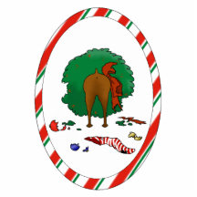 Nothin' Butt A Min Pin Christmas Ornament Acrylic Cut Out