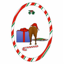 Nothin' Butt A Min Pin Christmas Ornament Photo Cut Outs