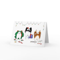 Nothin' Butt A Papillon Christmas cards by NothinButtDogs Nothin' Butt A Papillon Christmas cards