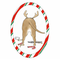 Nothin' Butt A Pit Bull Christmas Ornament photo sculptures