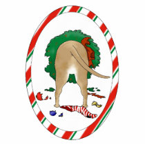 Nothin' Butt A Pit Bull Christmas Ornament photo sculptures