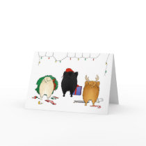 Nothin' Butt A Pomeranian Christmas cards by NothinButtDogs Nothin' Butt A Pomeranian Christmas cards