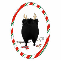 Nothin' Butt A Pomeranian Christmas photo sculptures by NothinButtDogs Nothin' Butt A Pomeranian Christmas photo sculptures