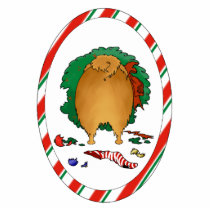 Nothin' Butt A Pomeranian Christmas photo sculptures by NothinButtDogs Nothin' Butt A Pomeranian Christmas photo sculptures