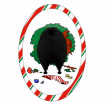 Nothin' Butt A Pomeranian Christmas photo sculptures