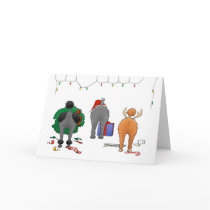 Nothin' Butt A Poodle Christmas cards by NothinButtDogs Nothin' Butt A Poodle Christmas cards