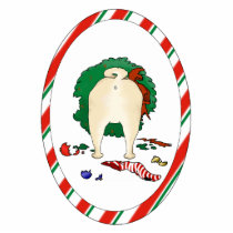 Nothin' Butt A Pug Christmas Ornament photo sculptures by NothinButtDogs Nothin' Butt A Pug Christmas Ornament photo sculptures