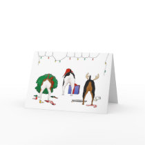 Nothin' Butt A Rat Terrier Christmas cards