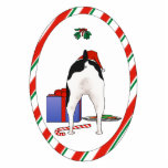 Nothin' Butt A Rat Terrier Christmas Ornament Photo Cutouts