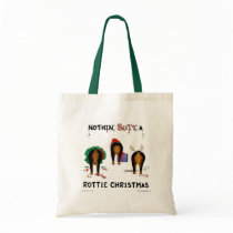 Nothin' Butt A Rottie Christmas Bags