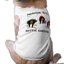 Nothin' Butt A Rottie Christmas pet clothing by NothinButtDogs Nothin' Butt A Rottie Christmas pet clothing