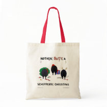 Nothin' Butt A Schipperke Christmas bags by NothinButtDogs Nothin' Butt A Schipperke Christmas bags