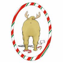 Nothin' Butt A Shar-Pei Christmas Ornament photo sculptures