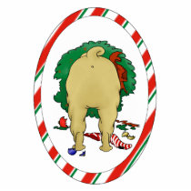 Nothin' Butt A Shar-Pei Christmas Ornament photo sculptures