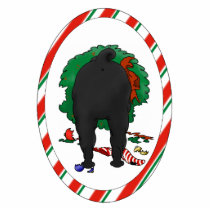 Nothin' Butt A Shar-Pei Christmas Ornament photo sculptures