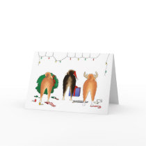 Nothin' Butt A Shiba Inu Christmas cards