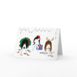 Nothin' Butt A Springer Christmas Greeting Card