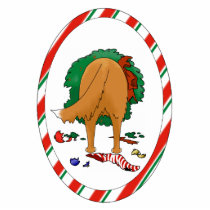 Nothin' Butt A Toller Christmas Ornament photo sculptures by NothinButtDogs Nothin' Butt A Toller Christmas Ornament photo sculptures