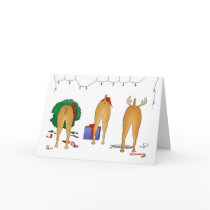 Nothin' Butt A Vizsla Christmas cards by NothinButtDogs Nothin' Butt A Vizsla Christmas cards