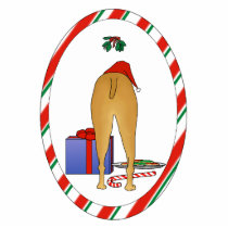 Nothin' Butt A Vizsla Christmas photo sculptures