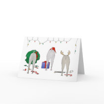 Nothin' Butt A Weimaraner Christmas cards by NothinButtDogs Nothin' Butt A Weimaraner Christmas cards