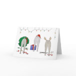 Nothin' Butt A Weimaraner Christmas Greeting Card