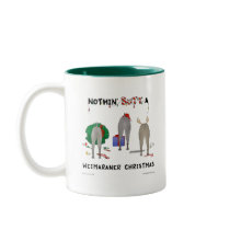Nothin' Butt A Weimaraner Christmas Mug