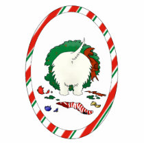 Nothin' Butt A Westie Christmas photo sculptures