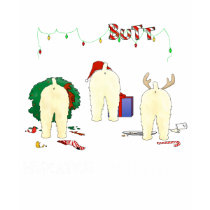 Nothin' Butt A Wheaten Christmas t-shirts