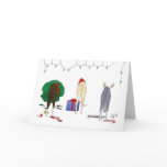 Nothin' Butt A Whippet Christmas Greeting Card