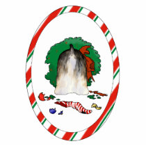 Nothin' Butt A Yorkie Christmas photo sculptures