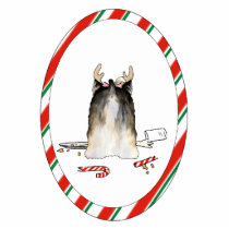 Nothin' Butt A Yorkie Christmas photo sculptures