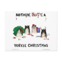 Nothin' Butt A Yorkie Christmas postcards by NothinButtDogs Nothin' Butt A Yorkie Christmas postcards