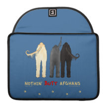 Nothin' Butt Afghans Sleeve For MacBooks