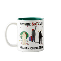 Nothin' Butt An Afghan Christmas Mug